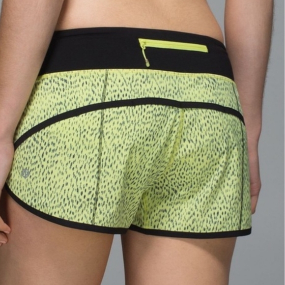 Lululemon speed up shorts size 8.